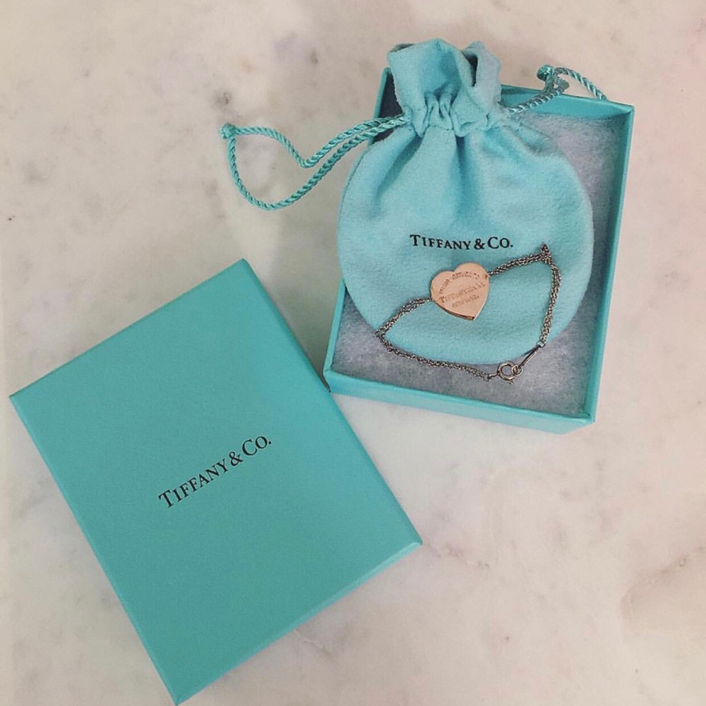 Tiffany & Co. Discontinued Heart Tag Bracelet